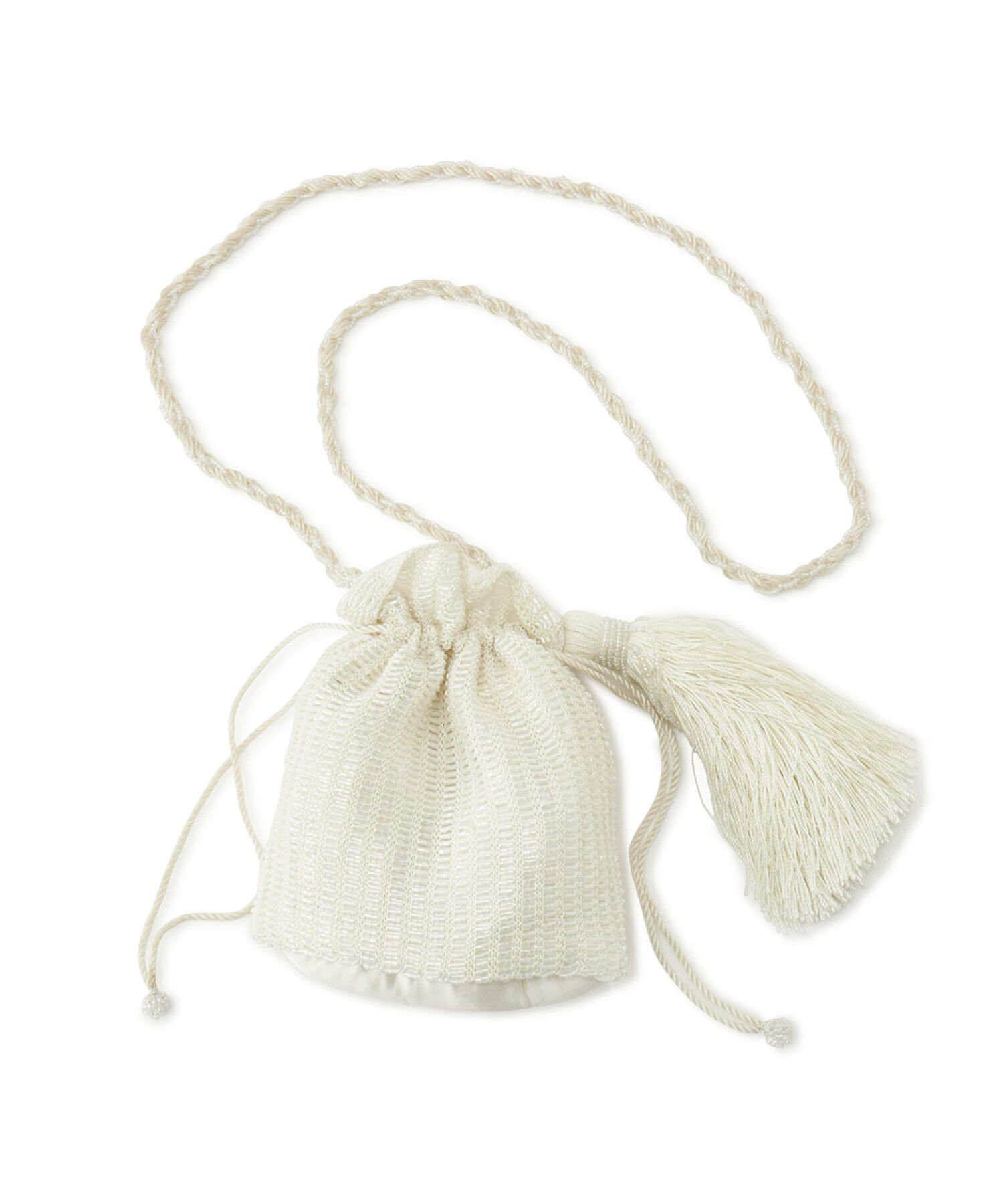 ADAM ET ROPE'「【ANAN'S(アナンズ)】CROCHET CUTDANA POUCH」|ショルダー・メッセンジャー|