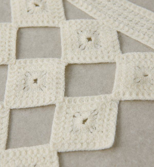  「【PAPILLONNER/パピヨネ】クロシェラップスカーフ」|その他|