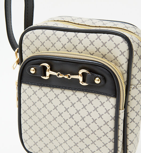 ABAHOUSE「【mieux un】ビット付きクラシカルミニショルダーバッグ」|ショルダー・メッセンジャー|