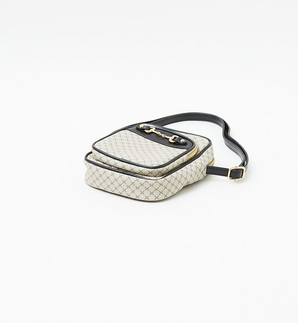 ABAHOUSE「【mieux un】ビット付きクラシカルミニショルダーバッグ」|ショルダー・メッセンジャー|