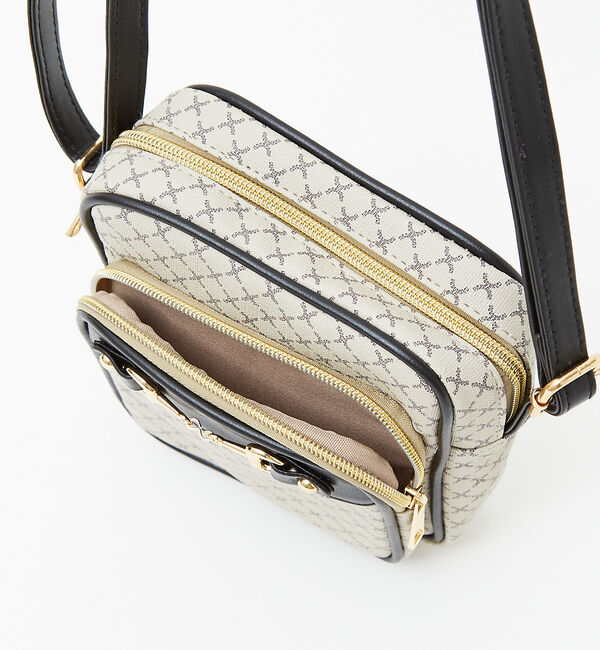 ABAHOUSE「【mieux un】ビット付きクラシカルミニショルダーバッグ」|ショルダー・メッセンジャー|