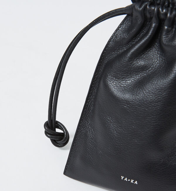 ABAHOUSE「【YArKA/ヤーカ】real leather drawstring 2way」|ショルダー・メッセンジャー|