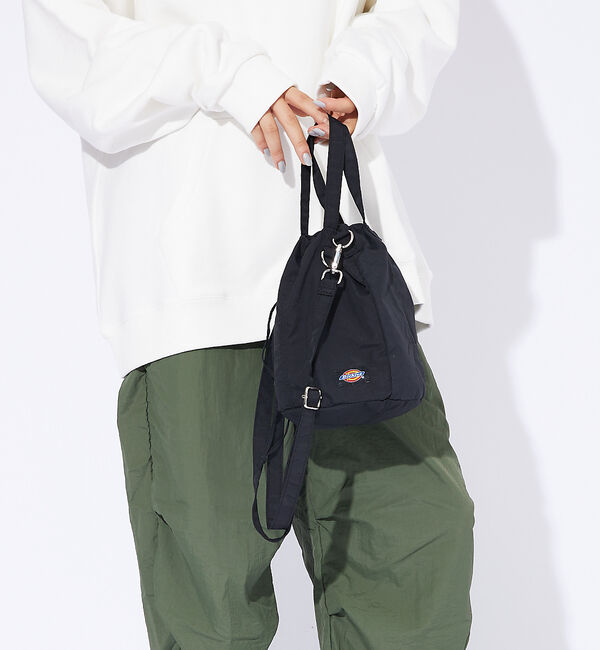 ABAHOUSE「【DICKIES/ディッキーズ】WORKERS NYLON DS SHOULDE」|ショルダー・メッセンジャー|ブラック