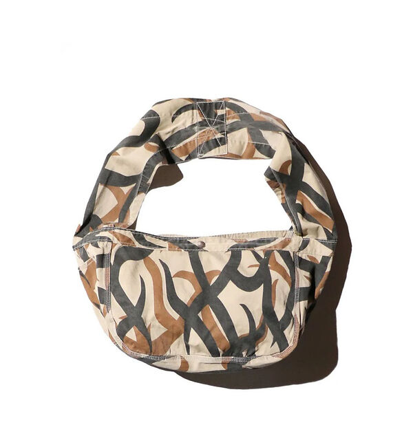 ABAHOUSE「【MADE IN STANDARD】PRINTED NEWSPAPER BAG/」|ショルダー・メッセンジャー|