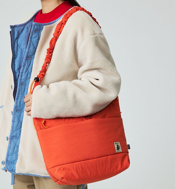 ABAHOUSE「【COBMASTER/コブマスター】PADDED-MUFFIN SEAGUL S」|ショルダー・メッセンジャー|オレンジ
