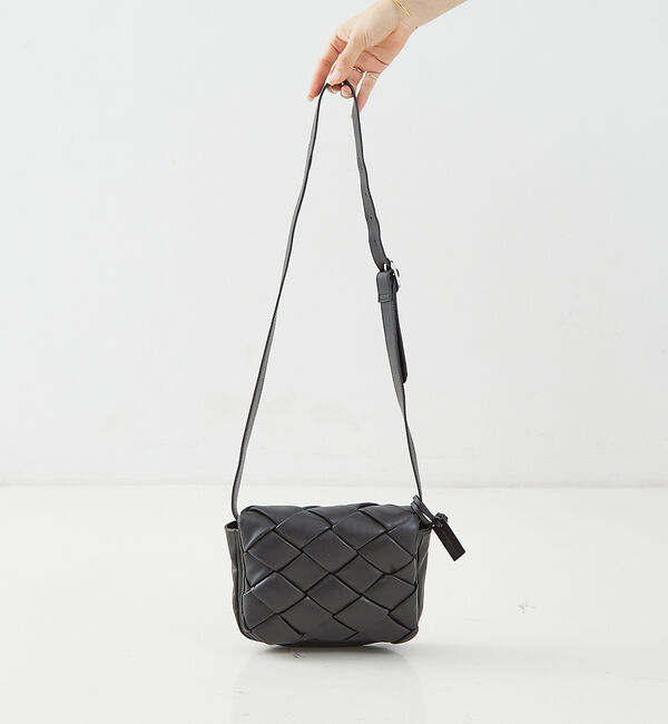 Rouge vif「【ARUTEMIKA/アルテミカ】イントレチャート ショルダーバッグ / 編み込」|ショルダー・メッセンジャー|