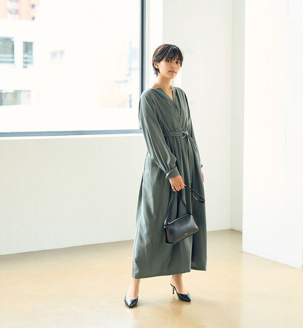 Rouge vif「MANTECOウエストマークワンピース」|ワンピース|