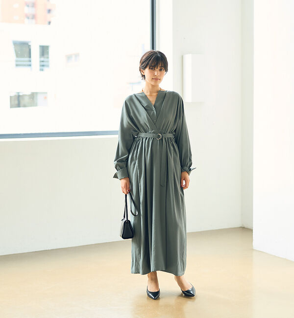 Rouge vif「MANTECOウエストマークワンピース」|ワンピース|