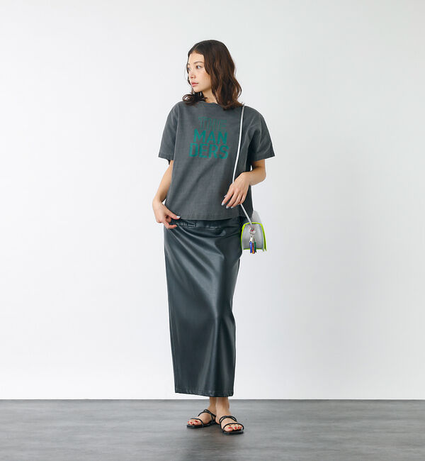 Rouge vif「【cheek/チーク】ライン ミニショルダーバッグ / メタリック」|ショルダー・メッセンジャー|