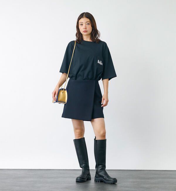 Rouge vif「【cheek/チーク】ライン ミニショルダーバッグ / メタリック」|ショルダー・メッセンジャー|