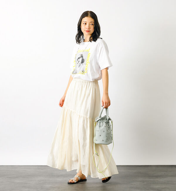 Rouge vif「【cheek/チーク】2WAY ミニショルダーバッグ / ラインストーン / キ」|ショルダー・メッセンジャー|