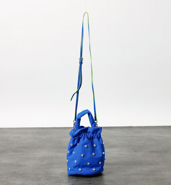 Rouge vif「【cheek/チーク】2WAY ミニショルダーバッグ / ラインストーン / キ」|ショルダー・メッセンジャー|