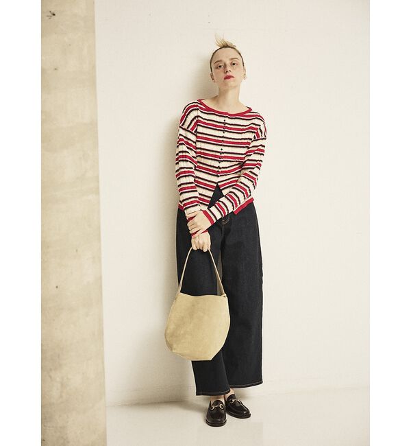 Rouge vif「【AULENTTI/オウレンティ】スウェードワンショルダーバッグ ポーチ付き【予」|ショルダー・メッセンジャー|