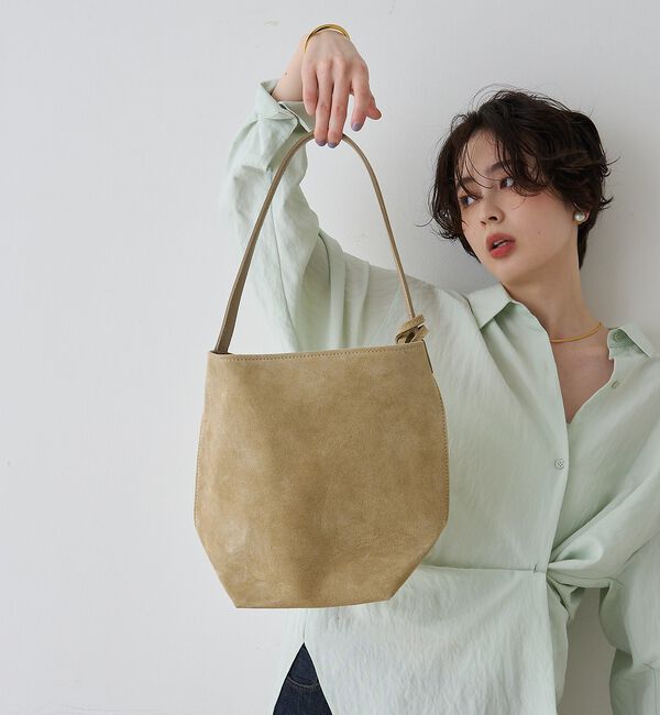 Rouge vif「【AULENTTI/オウレンティ】スウェードワンショルダーバッグ ポーチ付き【予」|ショルダー・メッセンジャー|