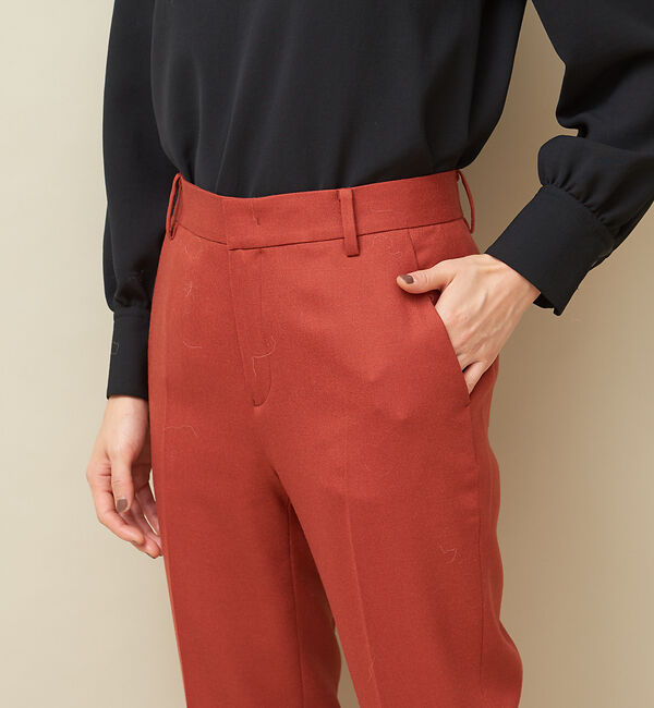 qualite「サキソニースリットパンツ」|その他|