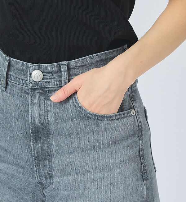 qualite「【YANUK】Wide Flare FRG ワイドフレアパンツ」|デニム|