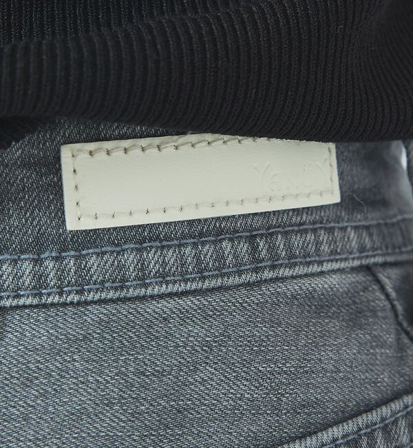 qualite「【YANUK】Wide Flare FRG ワイドフレアパンツ」|デニム|