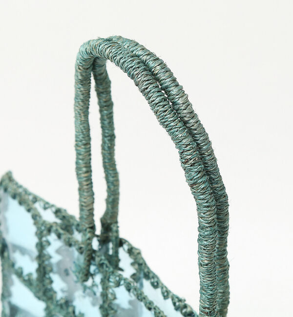 AU BANNISTER「●JAMIRAY コードパッチ クリアトートバッグ」|トートバッグ|