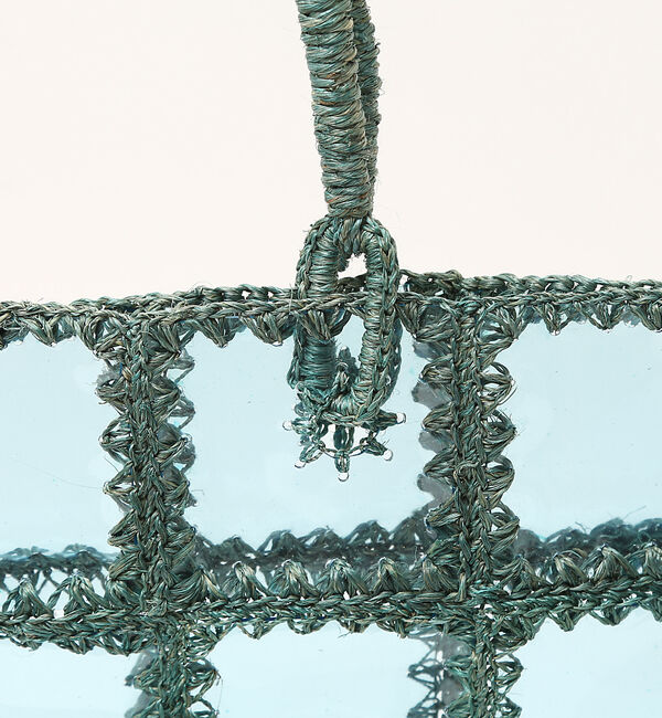 AU BANNISTER「●JAMIRAY コードパッチ クリアトートバッグ」|トートバッグ|