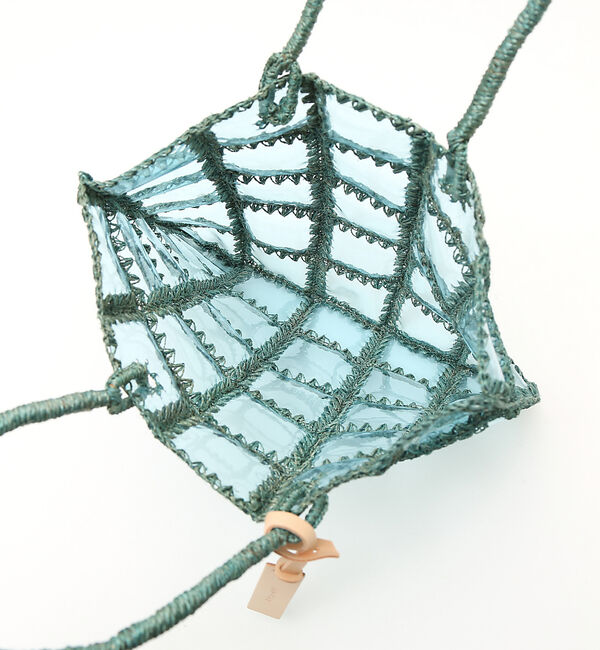 AU BANNISTER「●JAMIRAY コードパッチ クリアトートバッグ」|トートバッグ|