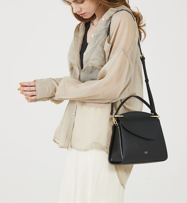 LOWELL things「Arc/レザーワンハンドル2wayショルダーバッグ」|ショルダー・メッセンジャー|