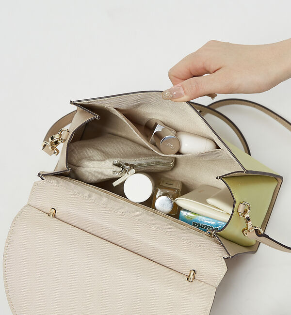 LOWELL things「Arc/レザーワンハンドル2wayショルダーバッグ」|ショルダー・メッセンジャー|