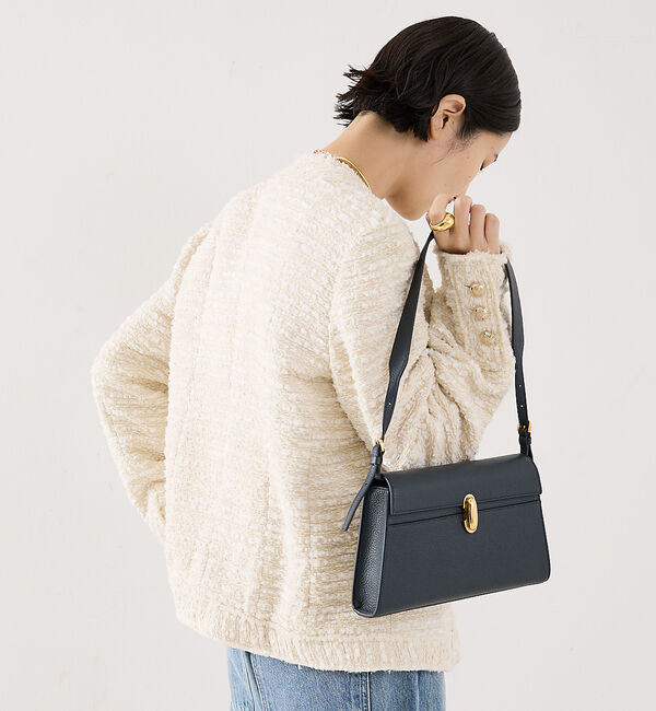 The Store by C' 「【SAVETTE】SYMMETRY SHOULDER BAG／レザーショルダーバ」|ショルダー・メッセンジャー|