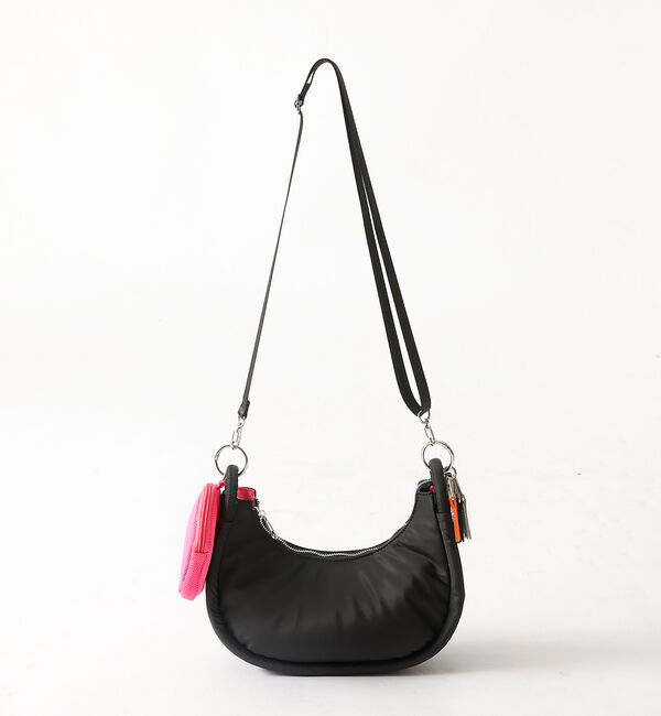 NOMINE「【cheek】round 2WAY shoulder 2WAY ハーフムーン型」|ショルダー・メッセンジャー|