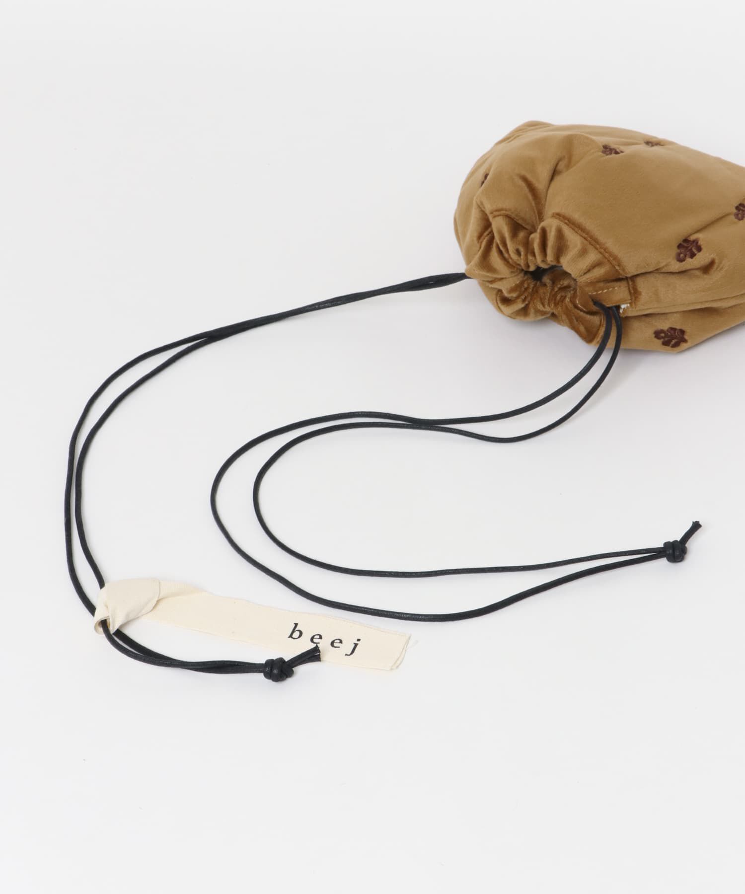 URBAN RESEARCH DOORS「『別注』beej&times;DOORS　刺繍巾着バッグ」|ショルダー・メッセンジャー|