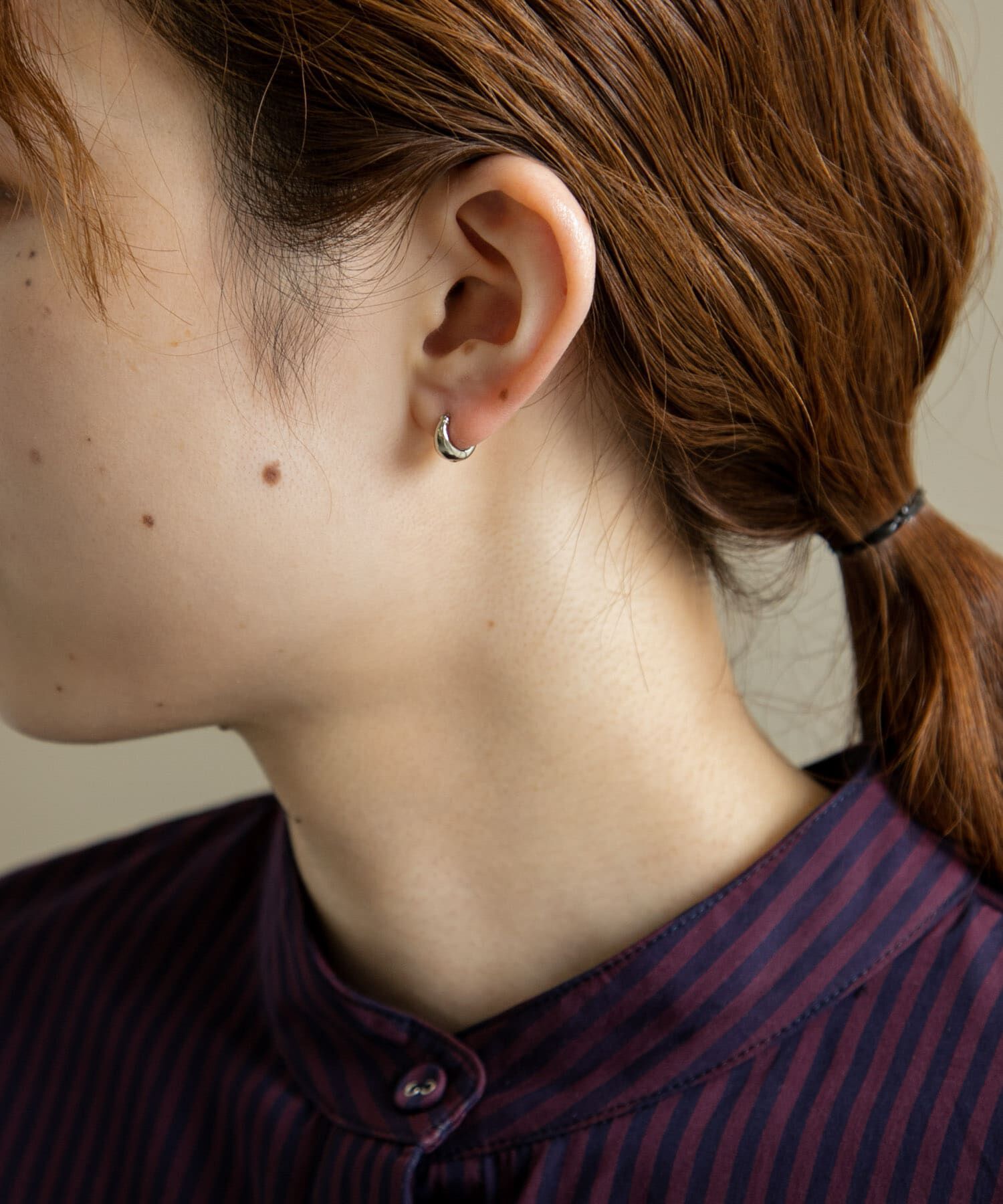 SMELLY「ミニドロップワンタッチピアス」|ピアス|