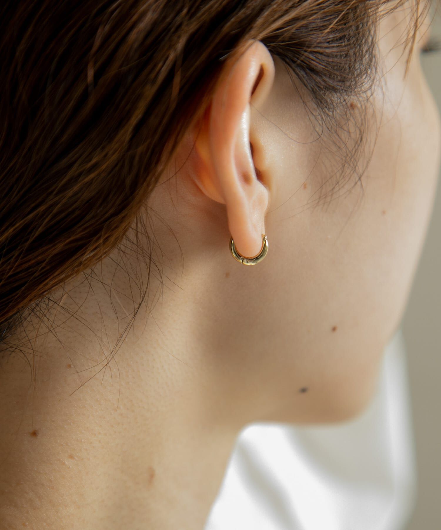 SMELLY「ミニドロップワンタッチピアス」|ピアス|