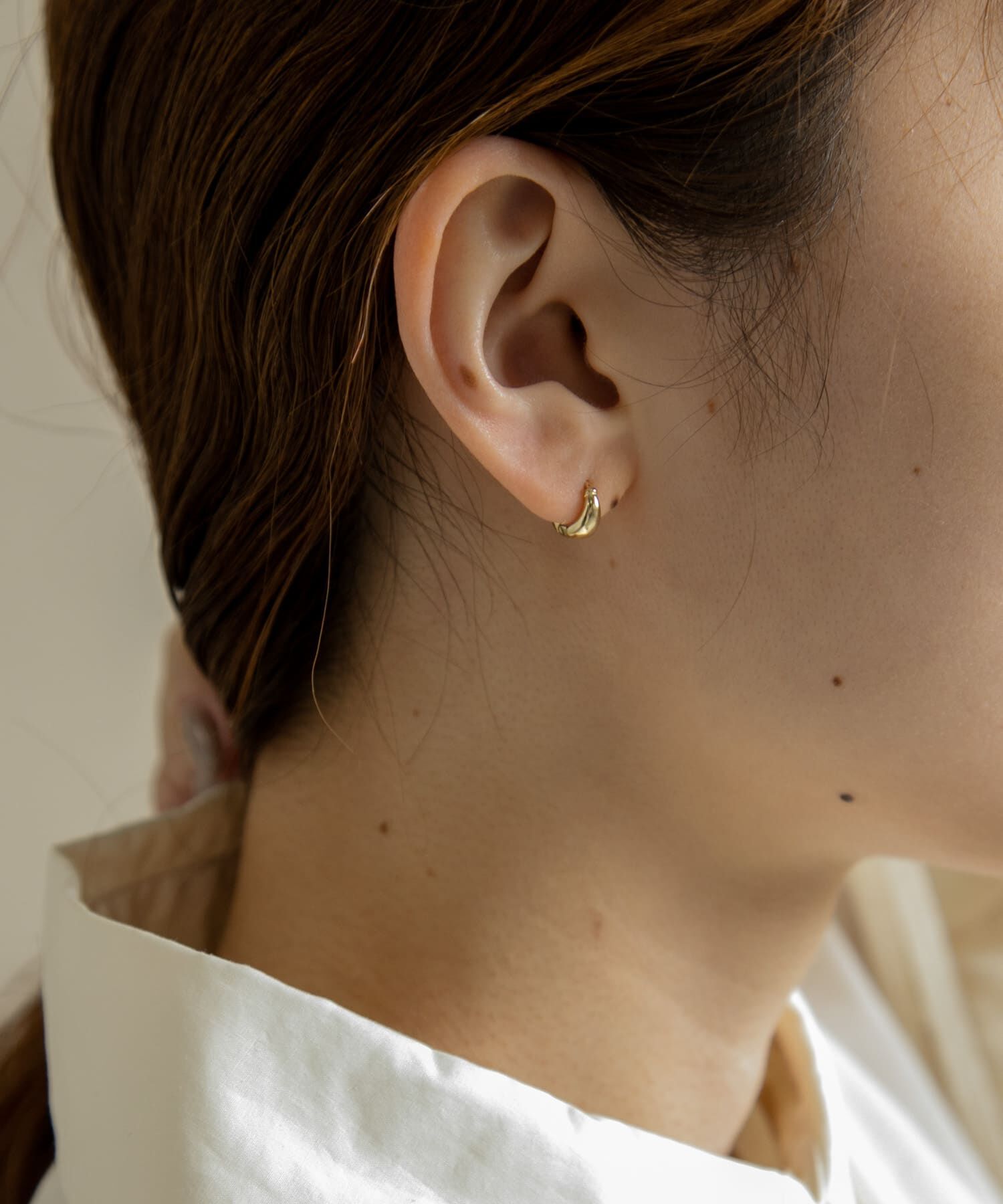 SMELLY「ミニドロップワンタッチピアス」|ピアス|