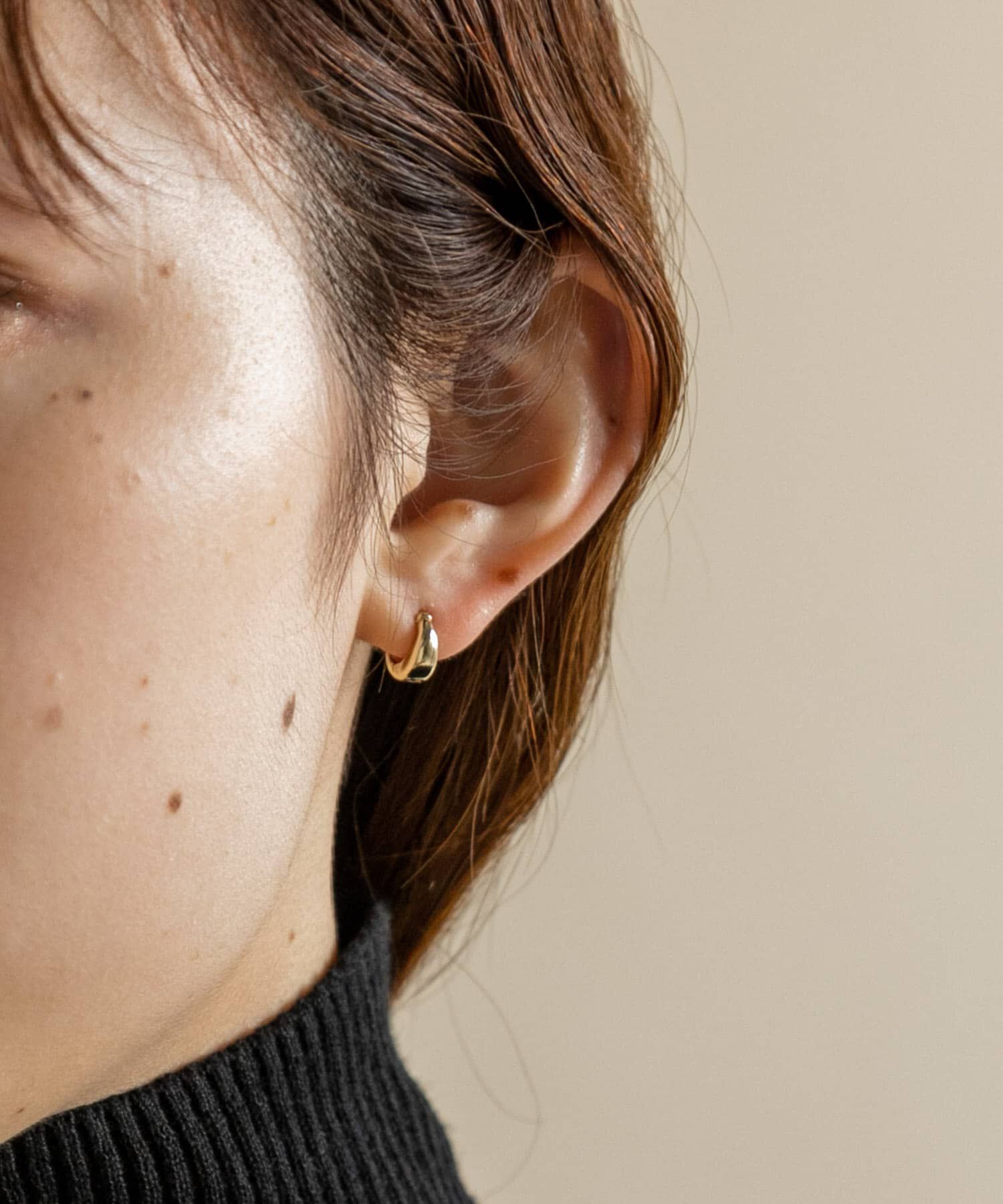 SMELLY「ミニドロップワンタッチピアス」|ピアス|