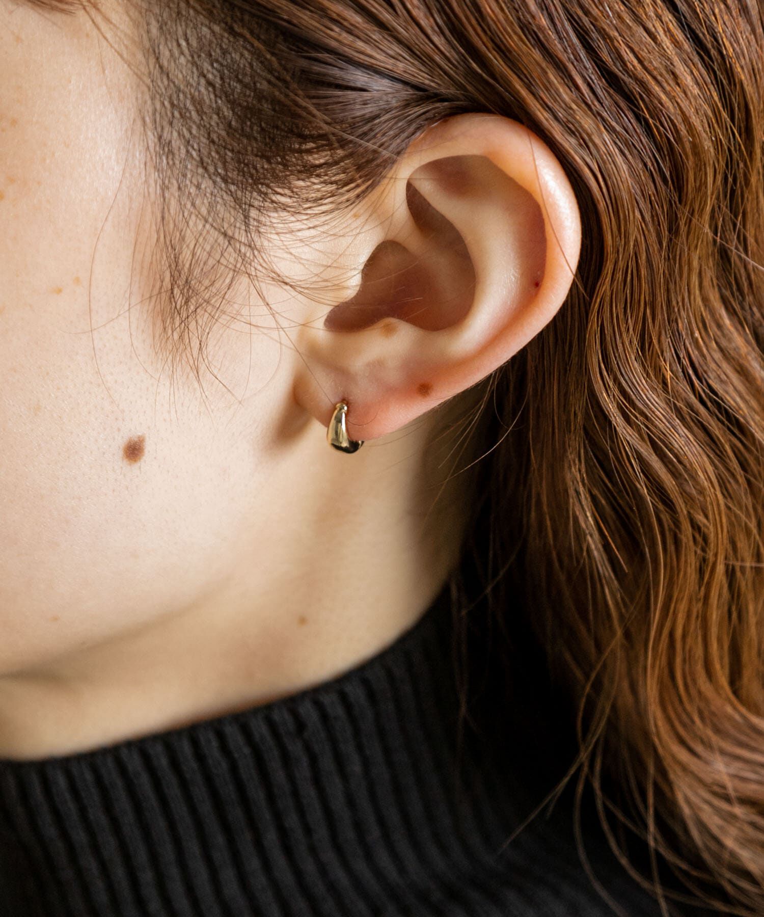 SMELLY「ミニドロップワンタッチピアス」|ピアス|