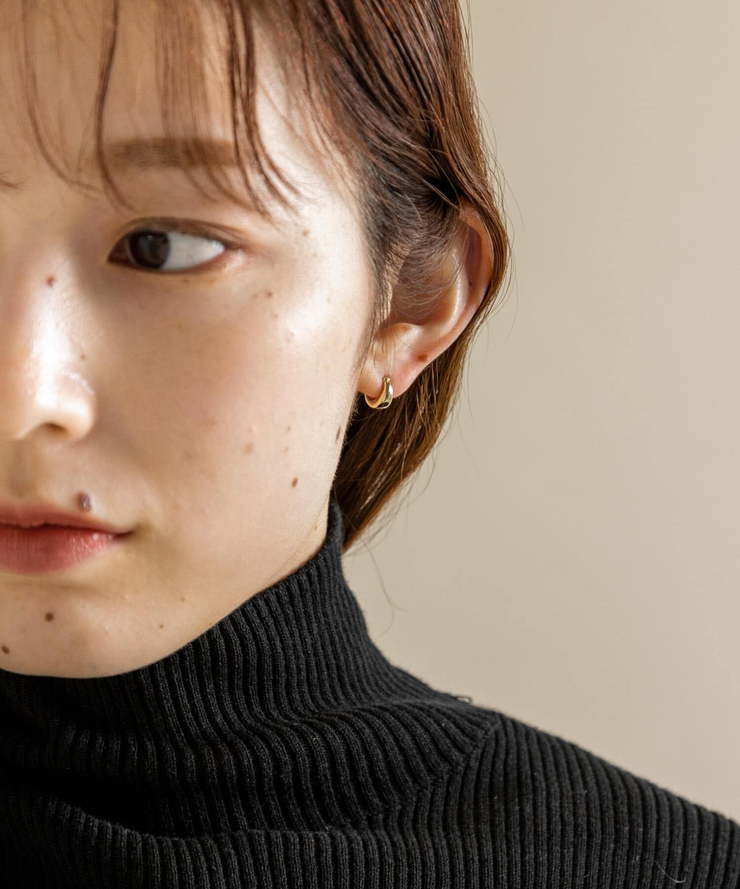 SMELLY「ミニドロップワンタッチピアス」|ピアス|