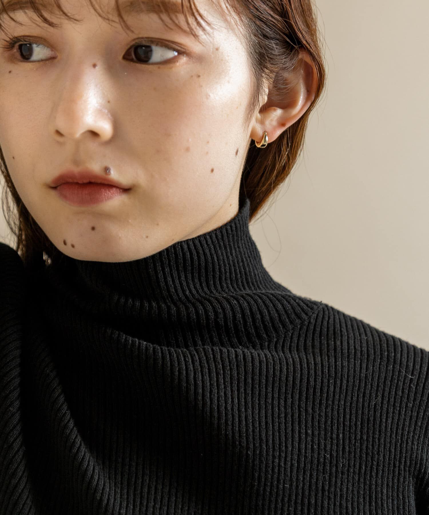 SMELLY「ミニドロップワンタッチピアス」|ピアス|