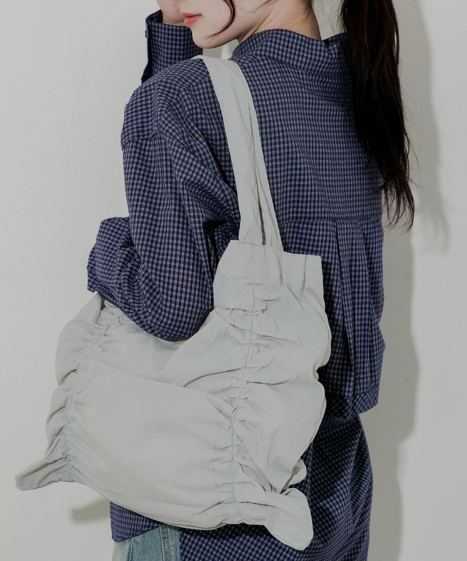 SMELLY「ナイロンギャザートート」|トートバッグ|