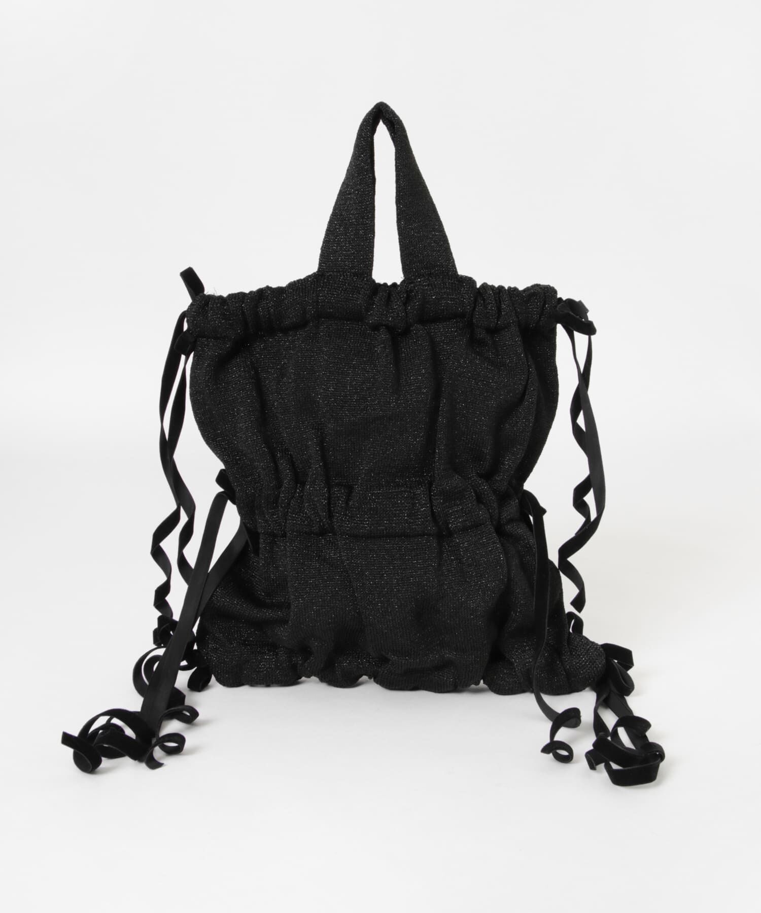 URBAN RESEARCH「ラメニットリボンバッグ」|トートバッグ|