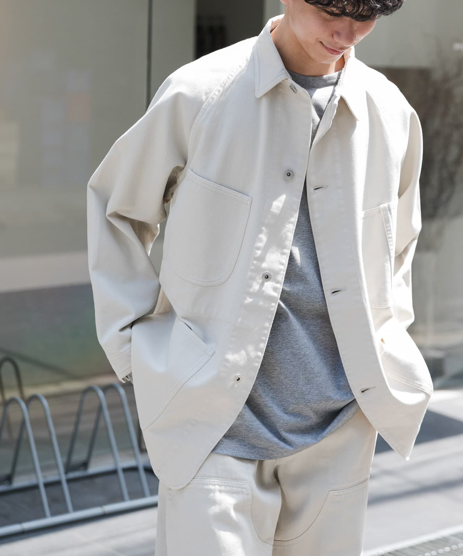 URBAN RESEARCH DOORS「FORK&SPOON　ガーメントダイツイルカバーオール」|その他|