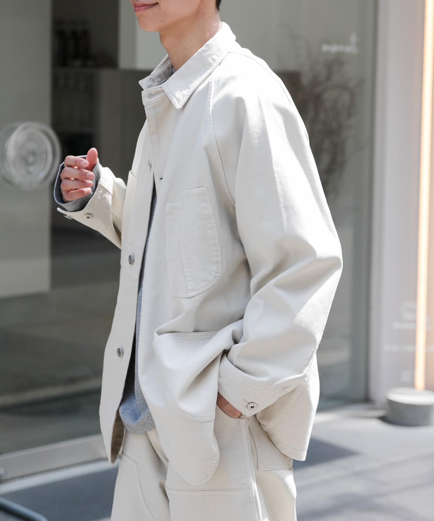 URBAN RESEARCH DOORS「FORK&SPOON　ガーメントダイツイルカバーオール」|その他|