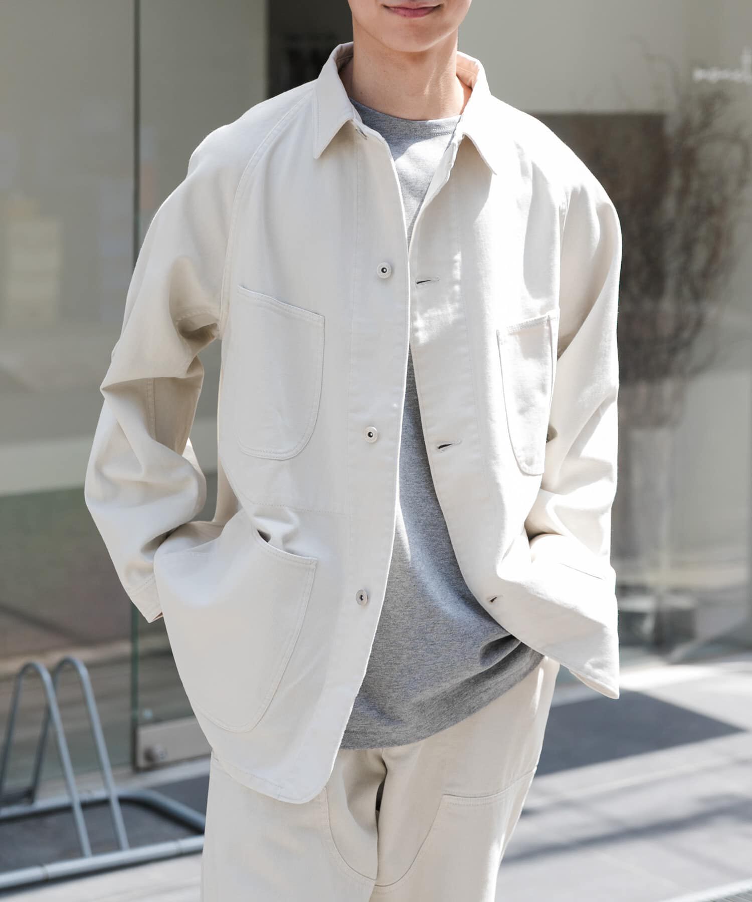 URBAN RESEARCH DOORS「FORK&SPOON　ガーメントダイツイルカバーオール」|その他|