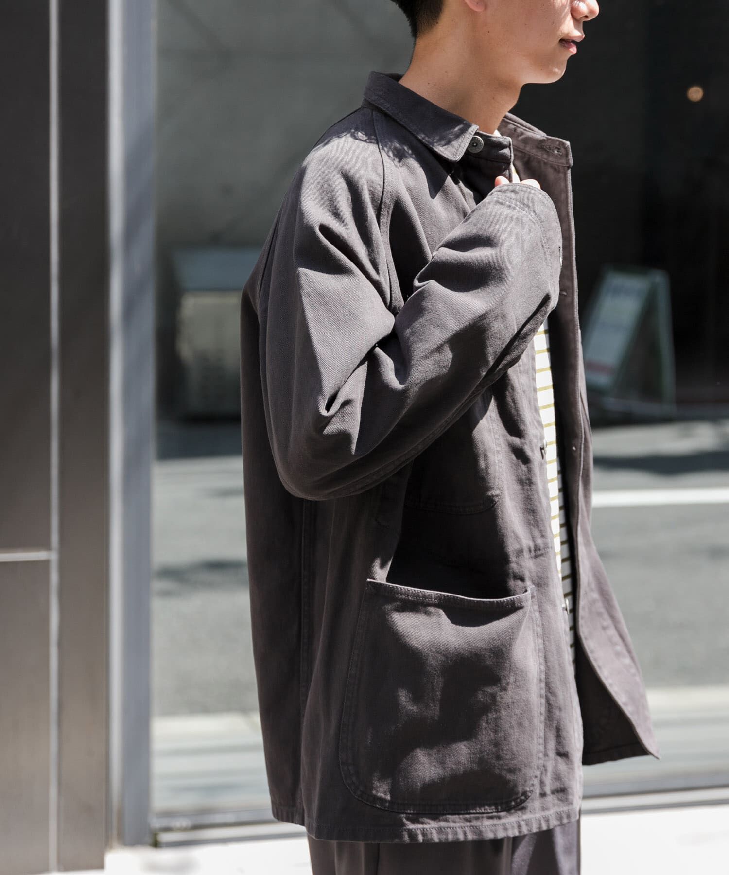 URBAN RESEARCH DOORS「FORK&SPOON　ガーメントダイツイルカバーオール」|その他|