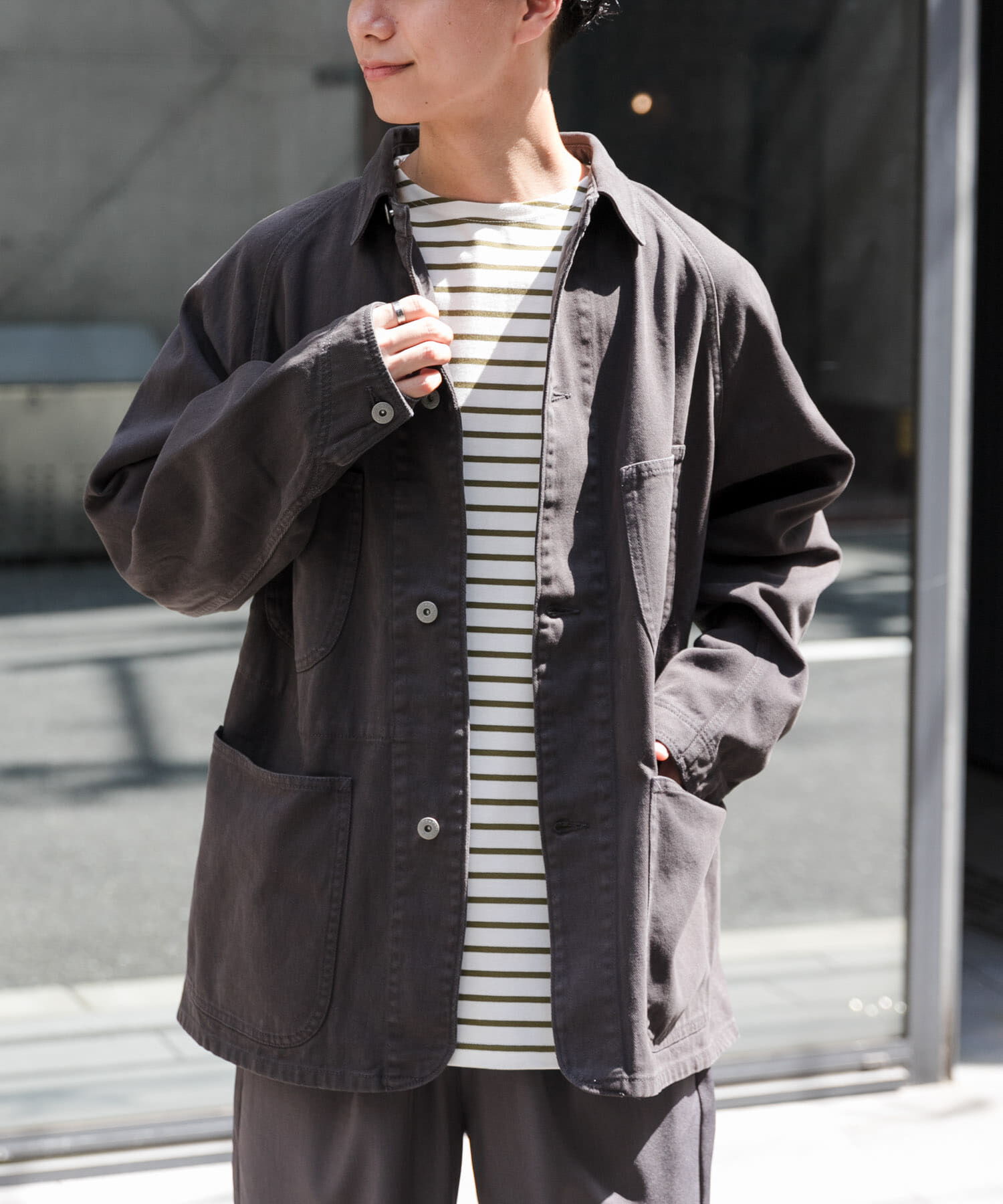 URBAN RESEARCH DOORS「FORK&SPOON　ガーメントダイツイルカバーオール」|その他|