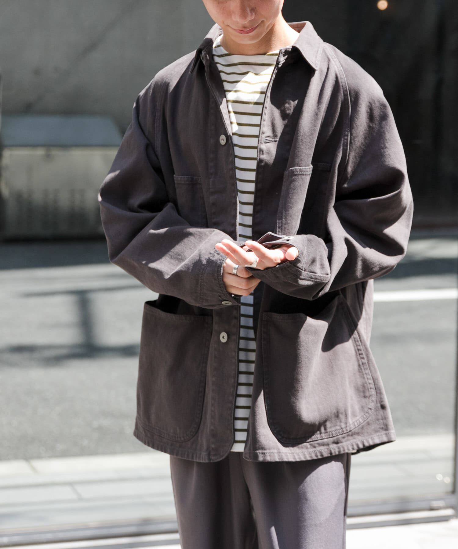 URBAN RESEARCH DOORS「FORK&SPOON　ガーメントダイツイルカバーオール」|その他|