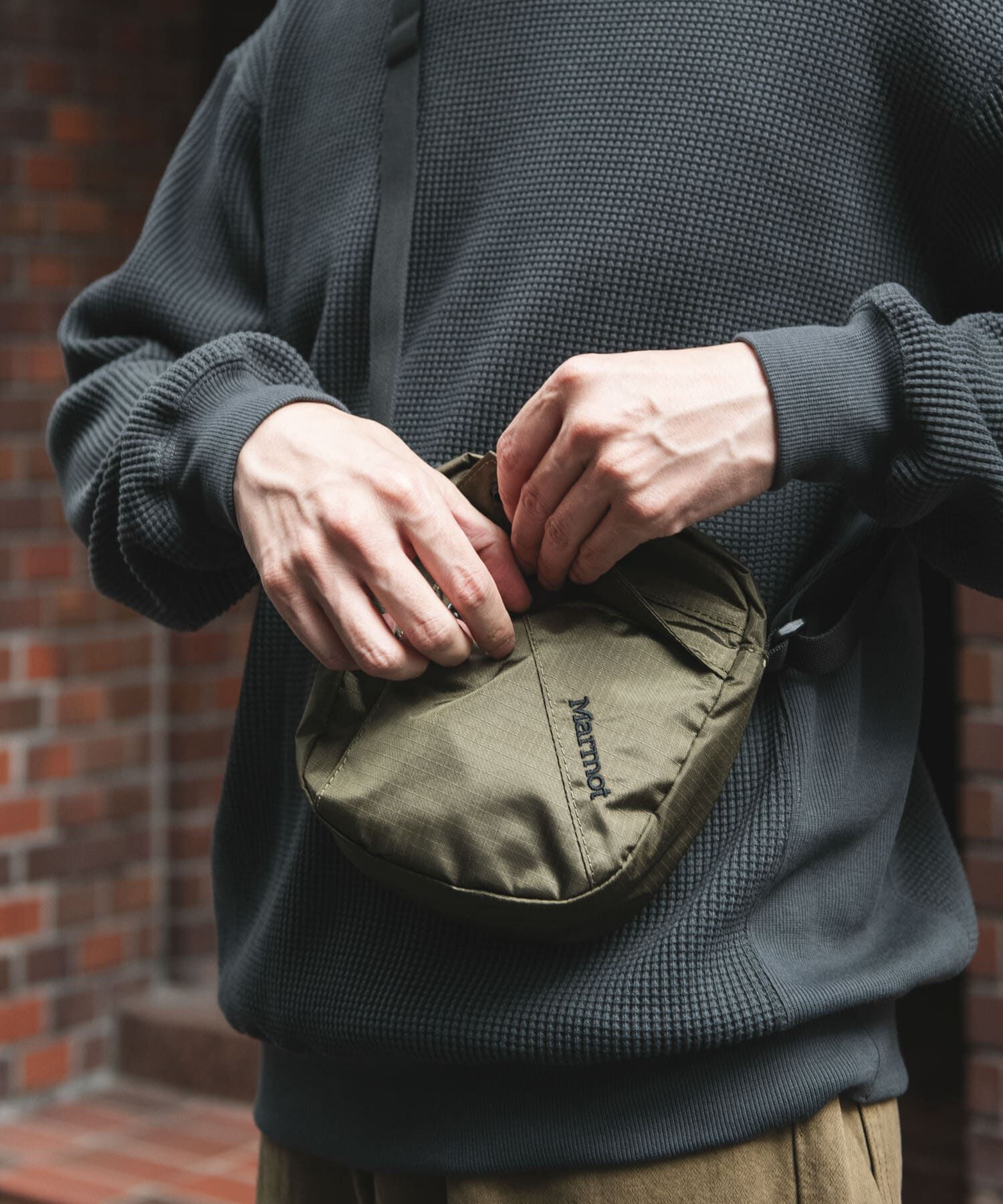 URBAN RESEARCH DOORS「『別注』Marmot&times;DOORS　Ripstop Shoulder Bag」|ショルダー・メッセンジャー|