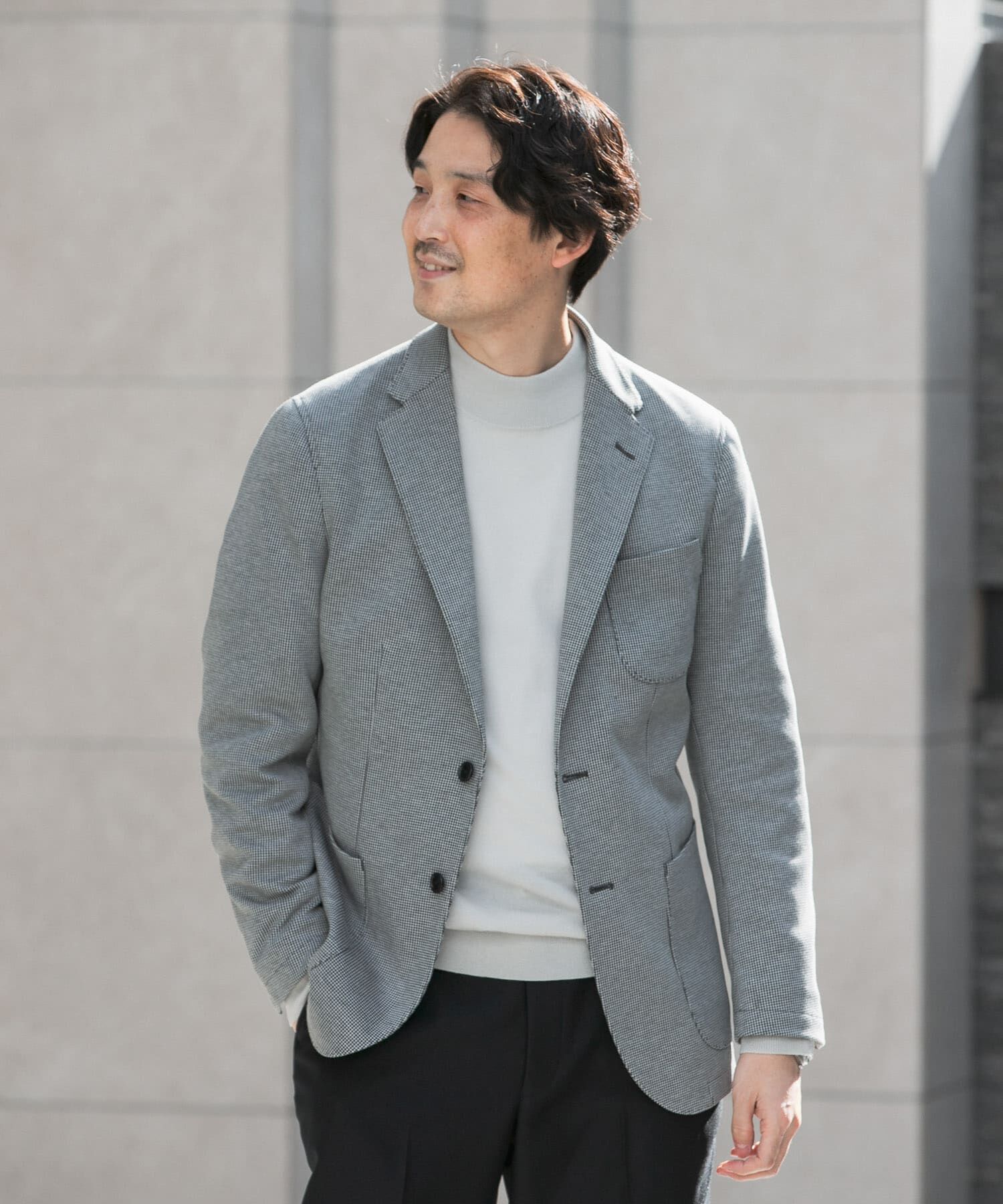 URBAN RESEARCH DOORS「LIFE STYLE TAILOR　ニットジャージジャケット」|その他|