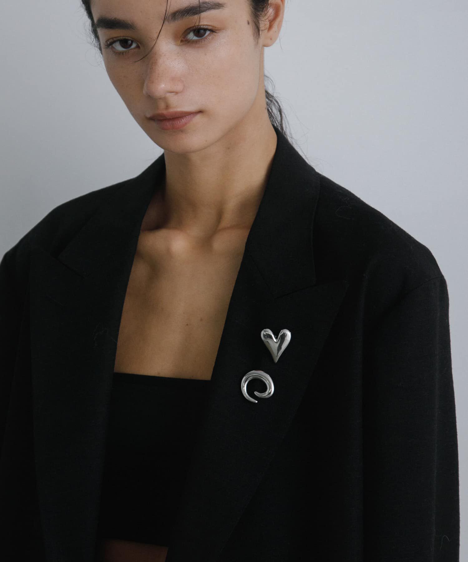 URBAN RESEARCH「decor『デコール』　Broach heart 2piece set」|ブローチ・コサージュ|