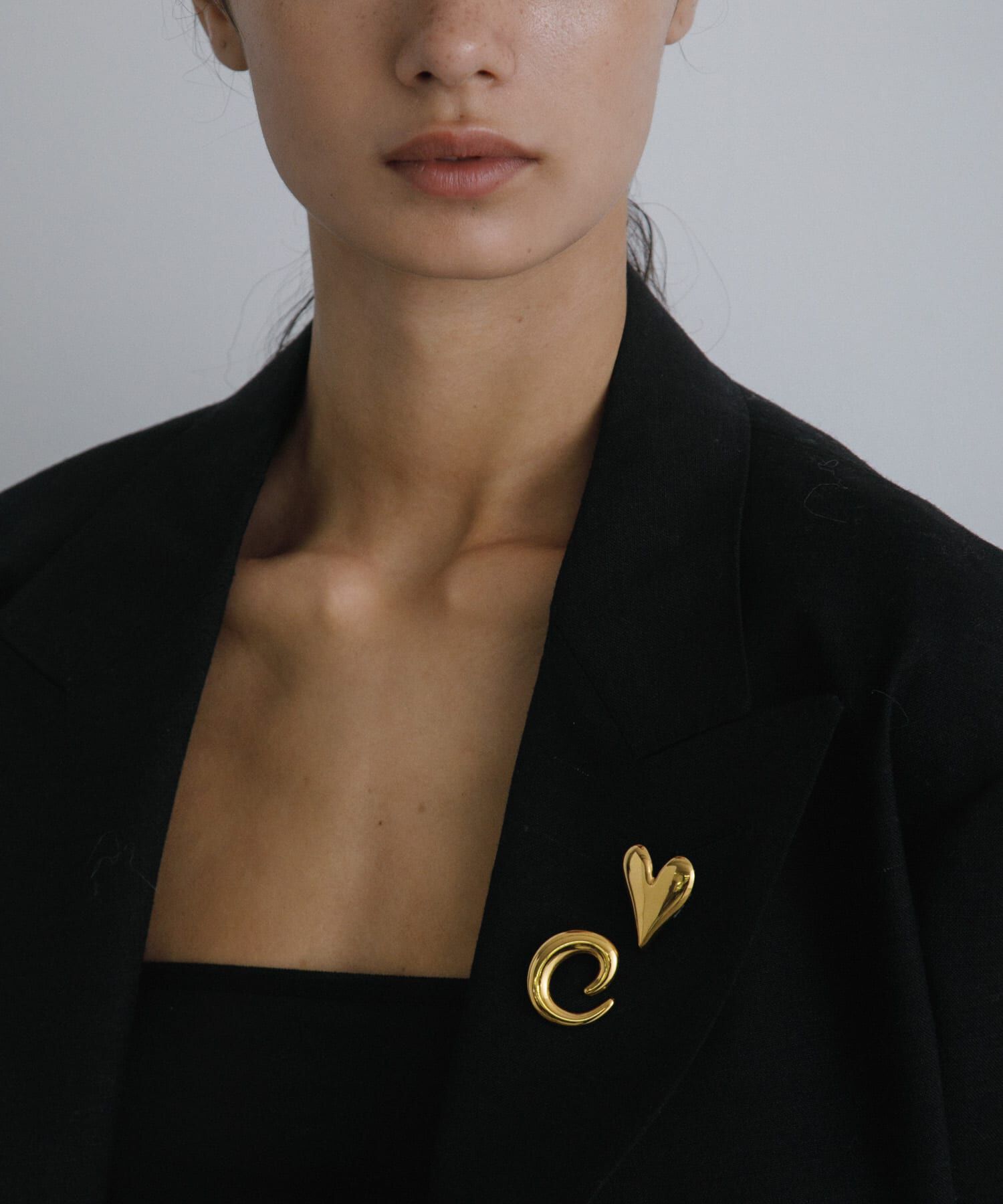 URBAN RESEARCH「decor『デコール』　Broach heart 2piece set」|ブローチ・コサージュ|