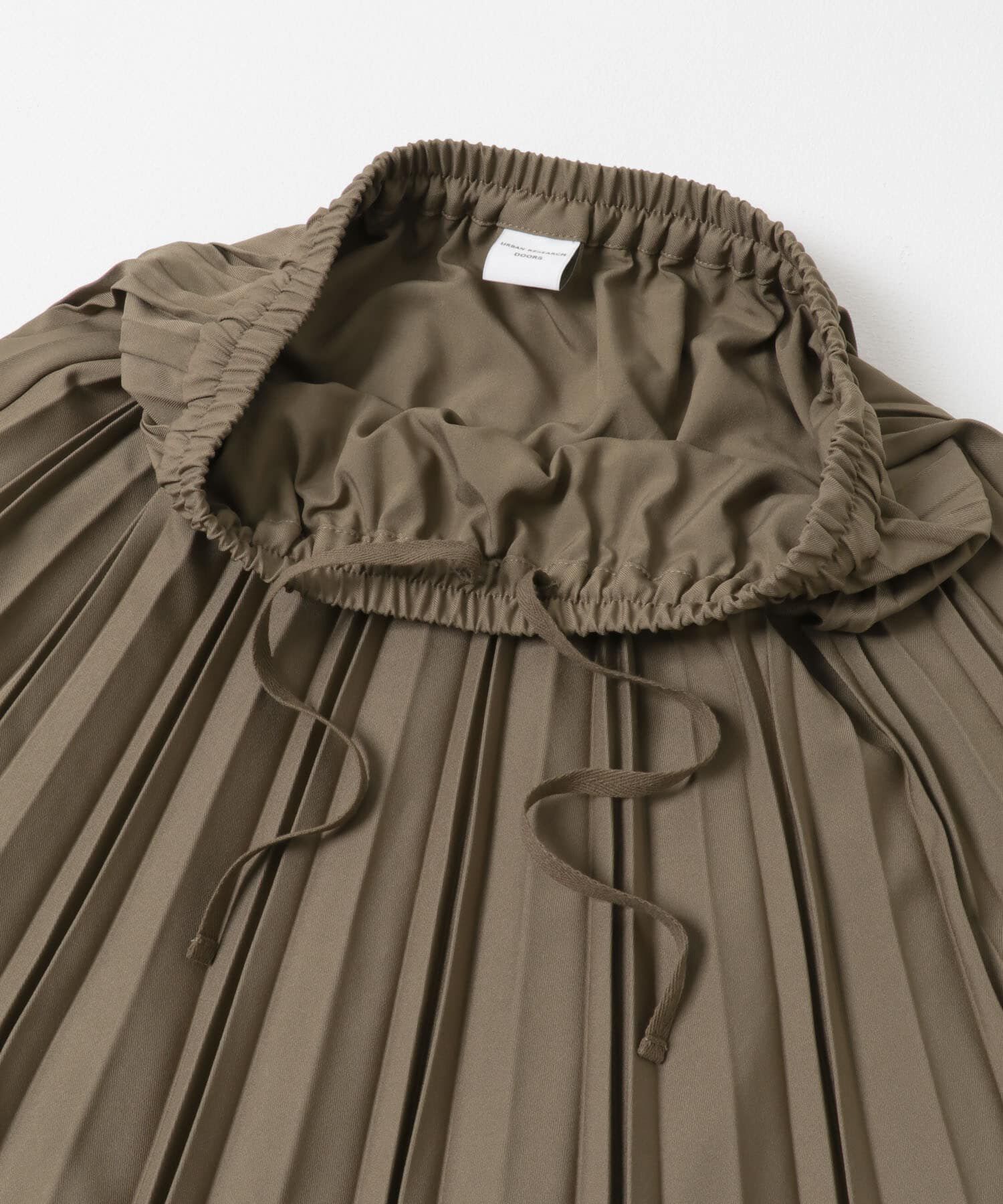 URBAN RESEARCH DOORS「ツイルプリーツスカート」|スカート|