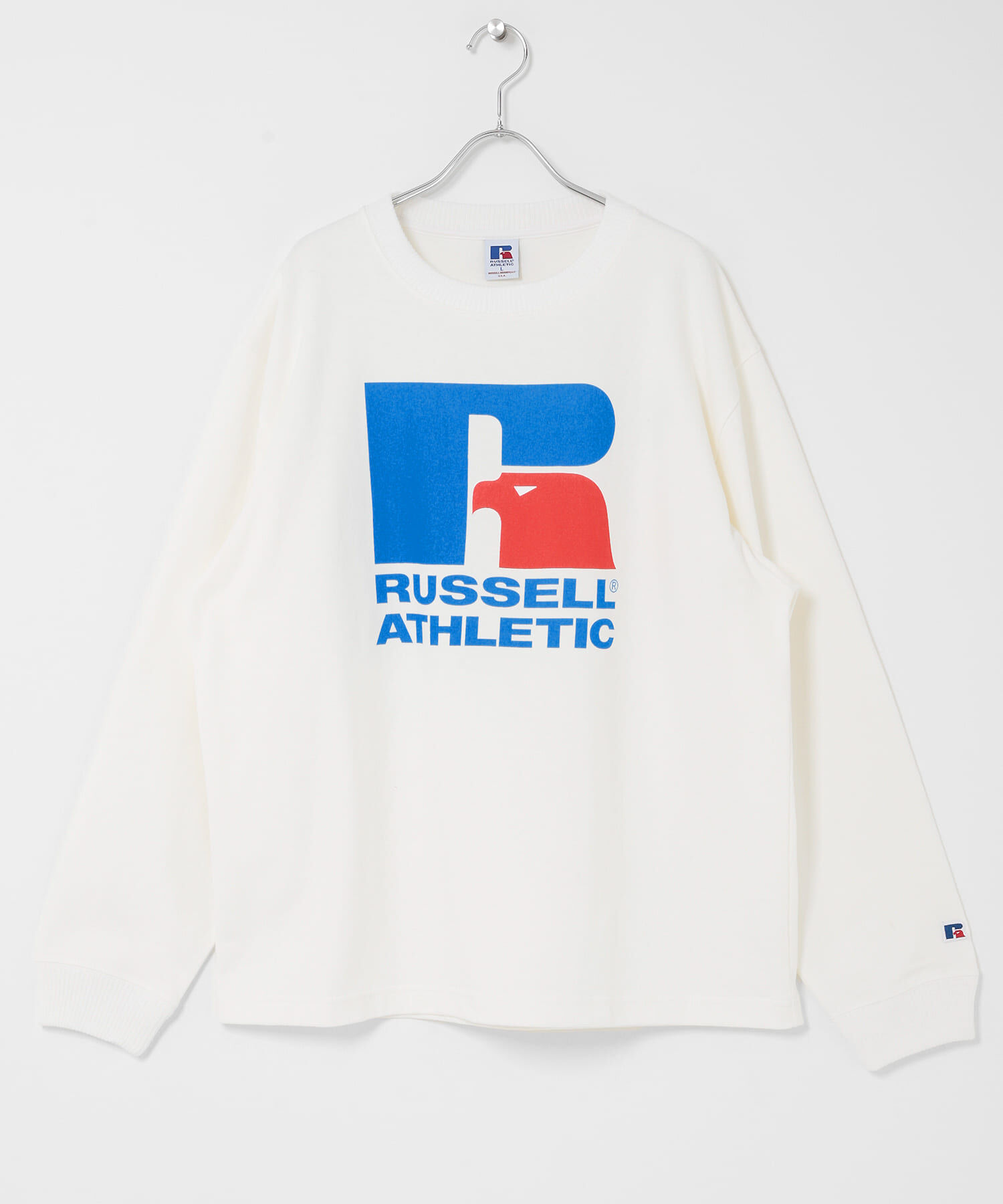 Sonny Label 「『別注』RUSSELL ATHLETIC&times;SonnyLabel　プリントヘビージャージーロングTシャツ」|Tシャツ・カットソー|